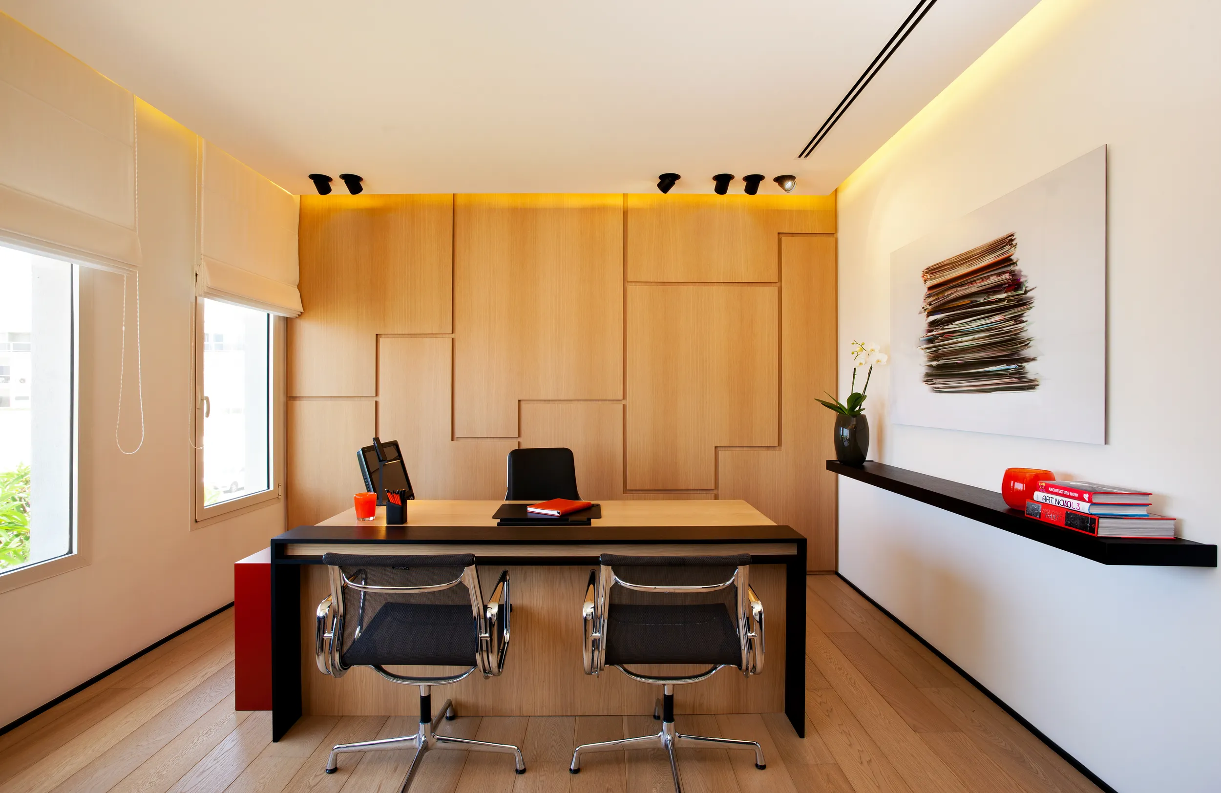 Office next to the sea